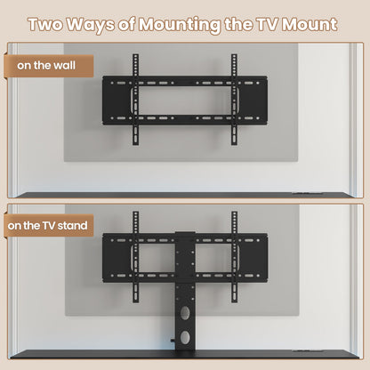 ADORNEVE TV Stand with Power Outlet for 32/45/55/60/65/70 inch TVs LED TV Stand with 6 Drawers for Living Room Bedroom