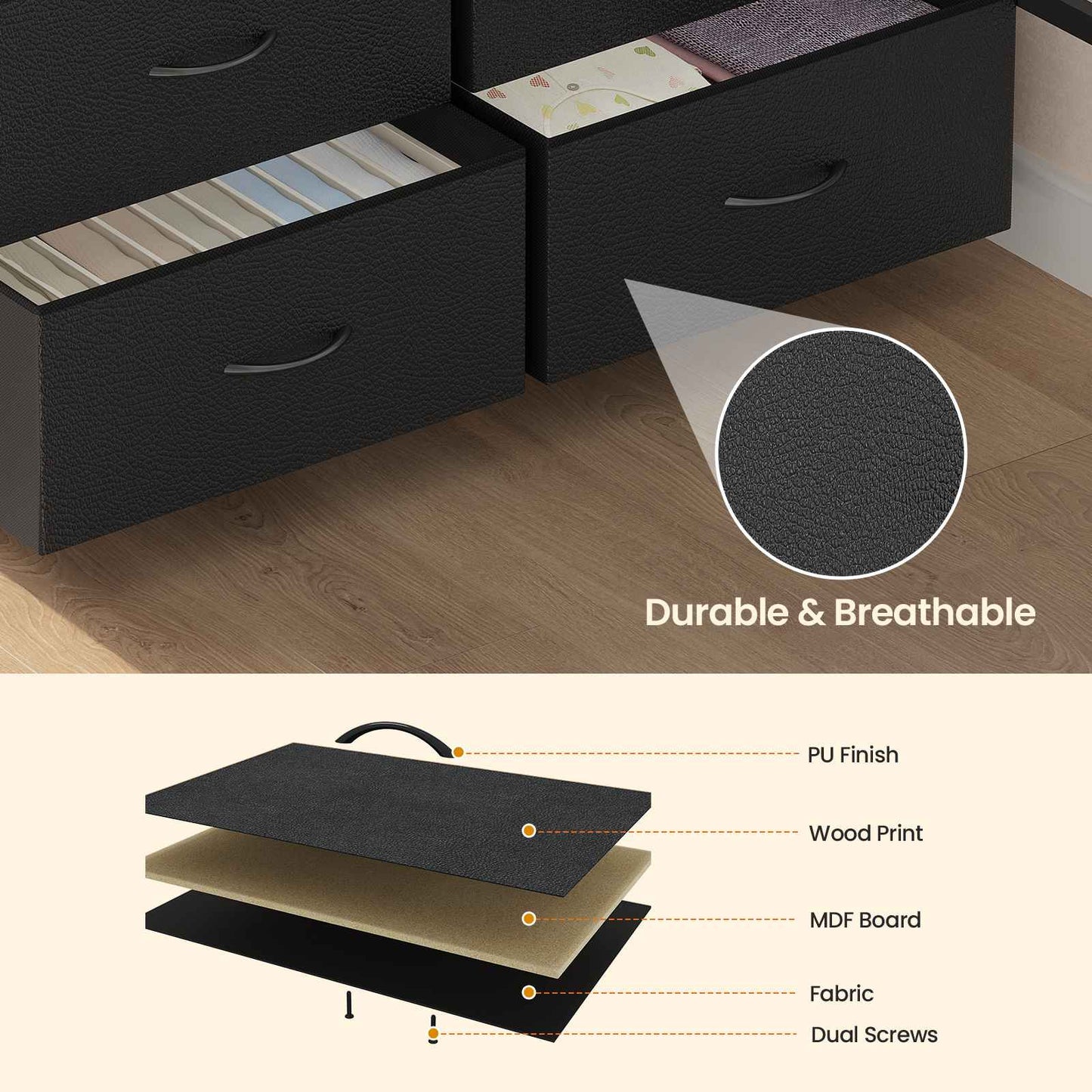 ADORNEVE Twin Size Loft Bed with Storage Stairs and 8 Drawers LED LED Metal Kids Loft Bed with Power Outlet and Shelves Wardrobe Safety Guard
